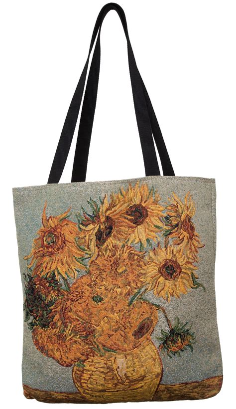 van gogh handbags|van gogh sunflower tote bag.